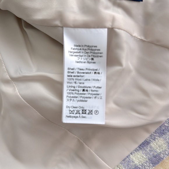 NWT J.Crew Cropped double-breasted blazer in English wool. - Picture 8 of 16